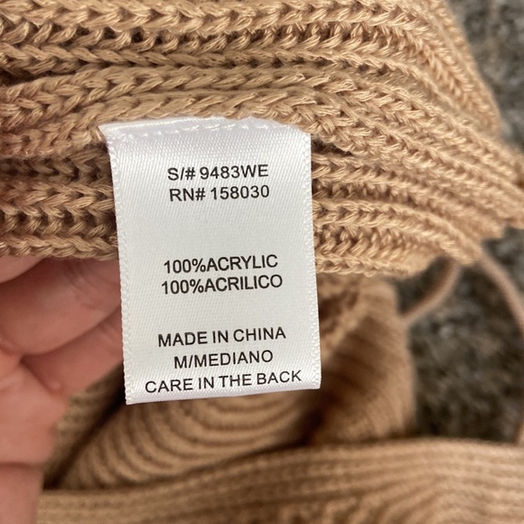 Love Tree Tan Knit Tank Top - Picture 6 of 6